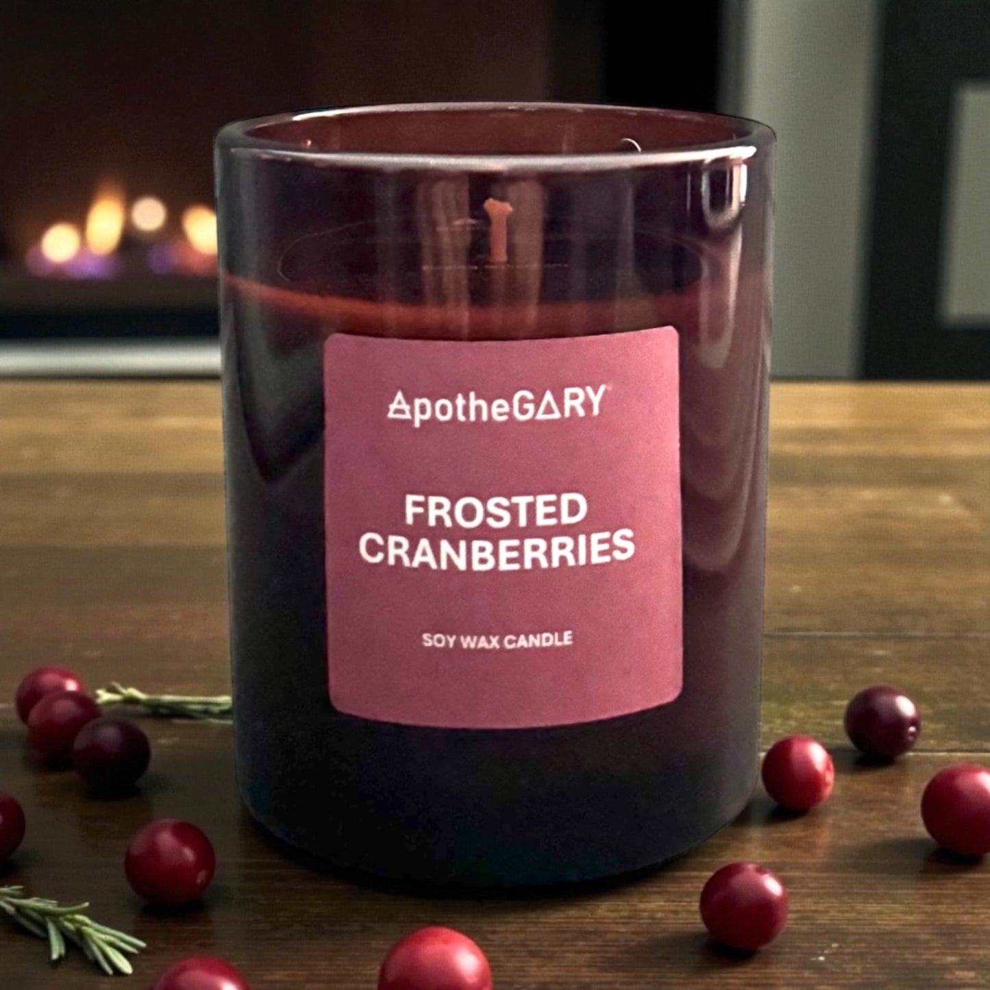 FROSTED CRANBERRIES CANDLE - ApotheGARY