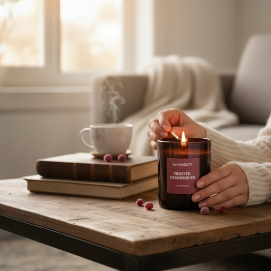 FROSTED CRANBERRIES CANDLE - ApotheGARY